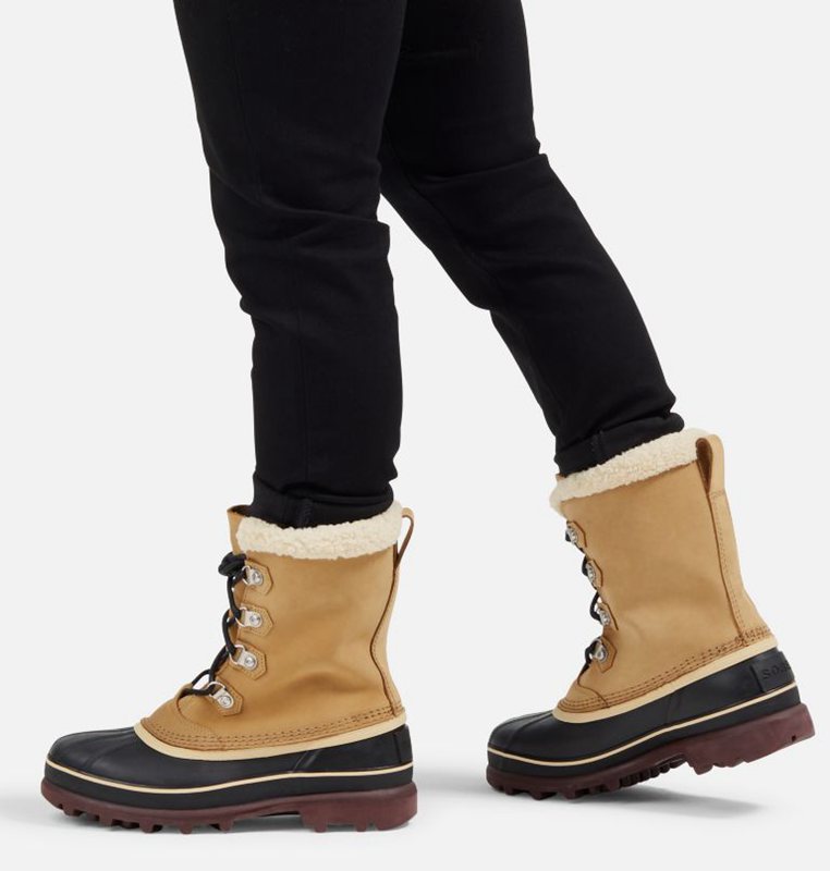 Sorel Herr Vinterkängor Brun/Svarta - Caribou™ Stack - EOM-509241